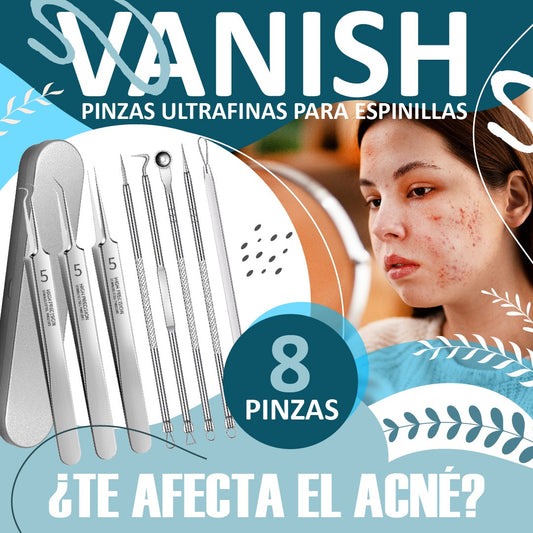 Espinillas Vanish 🌟 | Pinzas ultrafinas para espinillas * 8 Piezas